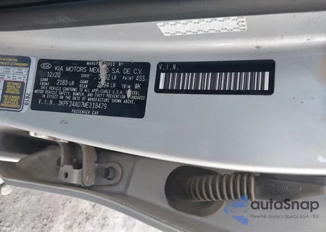 2021 Kia Forte Lxs из США, поврежденный, VIN 3KPF24AD7ME318479